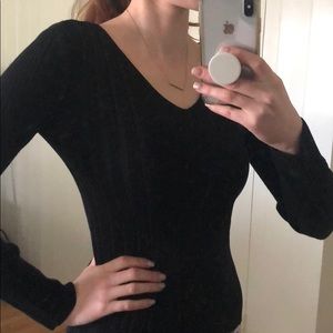 CLASSIC Black Long Sleeve Top